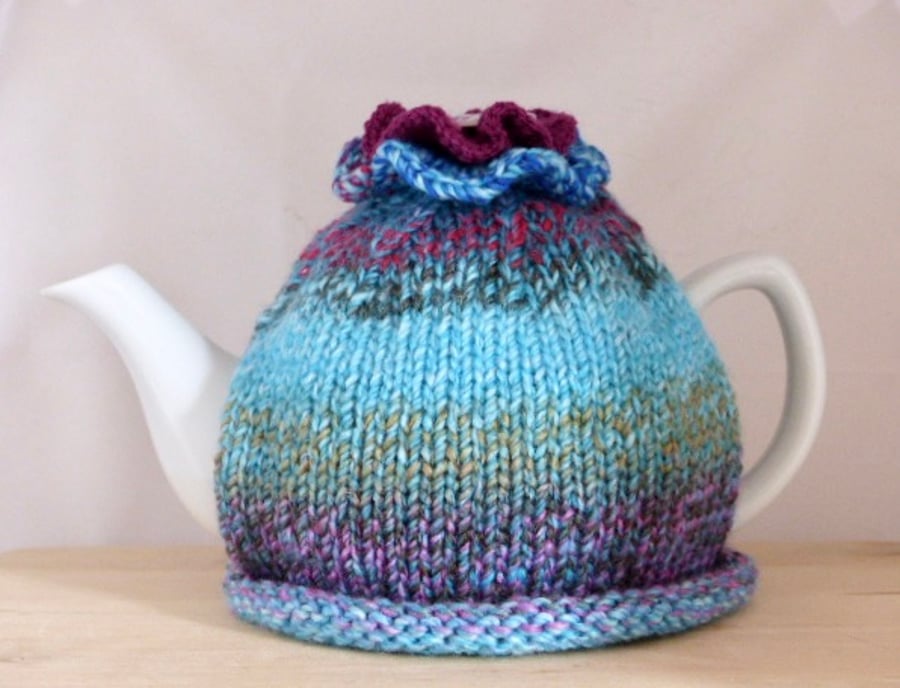 Hand Knitted Tea Cosy
