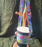 Takeaway coffee carrier - blue cartoon cats - Image 1