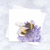 Bumble Bee Greetings Card and Bookmark