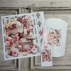 Greeting Card, Envelope Pouch, Tag - Pink Paris Design 1 - C 245