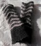 Silver Ripple wristwarmers - Image 4