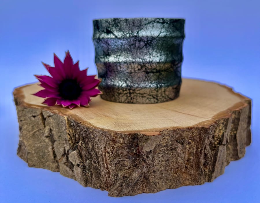 Stunning leather cuff