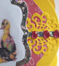Easter Piglet Fancy Shaped Easel Card - Image 3