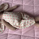 Handmade tilda style fabric bunny