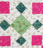 Green and Pink Patchwork Quilt - Image 3