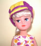 Sindy or Fleur Sewing Pattern for 1960's Playsuit, Cap, Boots and Bag - Image 4