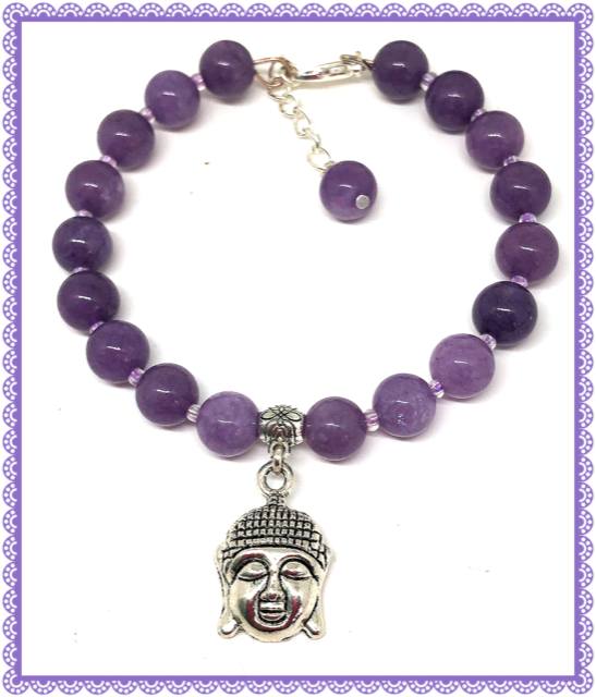 One of a Kind Buddha bangle style bracelet