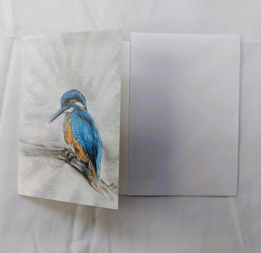Kingfisher - Greetings Card