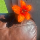 Handmade Sunset Lily 'Positive Pot' – Everlasting Velvet Bloom