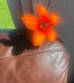 Handmade Sunset Lily 'Positive Pot' – Everlasting Velvet Bloom