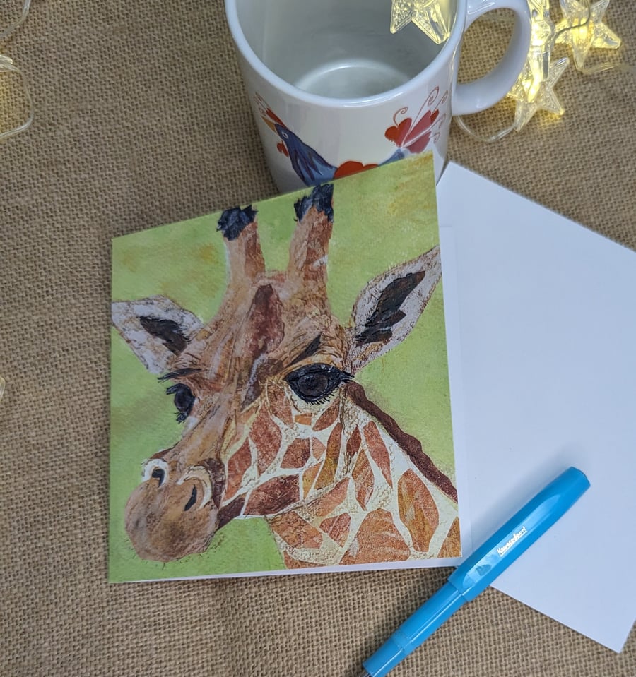 Card Giraffe 