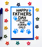 Father's Day Card From The Dog, Fathers Day Card From The Cat, Furry Child - Image 9