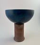 Sycamore bowl with stained outside. - Image 2