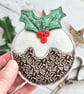 Christmas Pudding Tree Ornament - Image 5