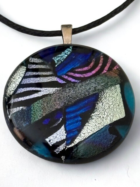 Blue & Silver Pendant