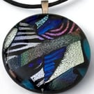 Blue & Silver Pendant