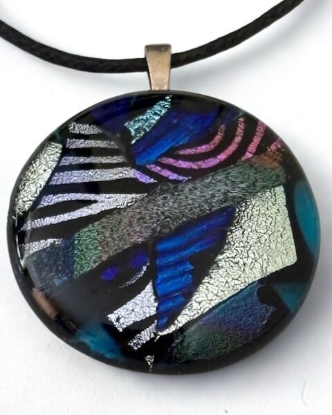 Blue & Silver Pendant