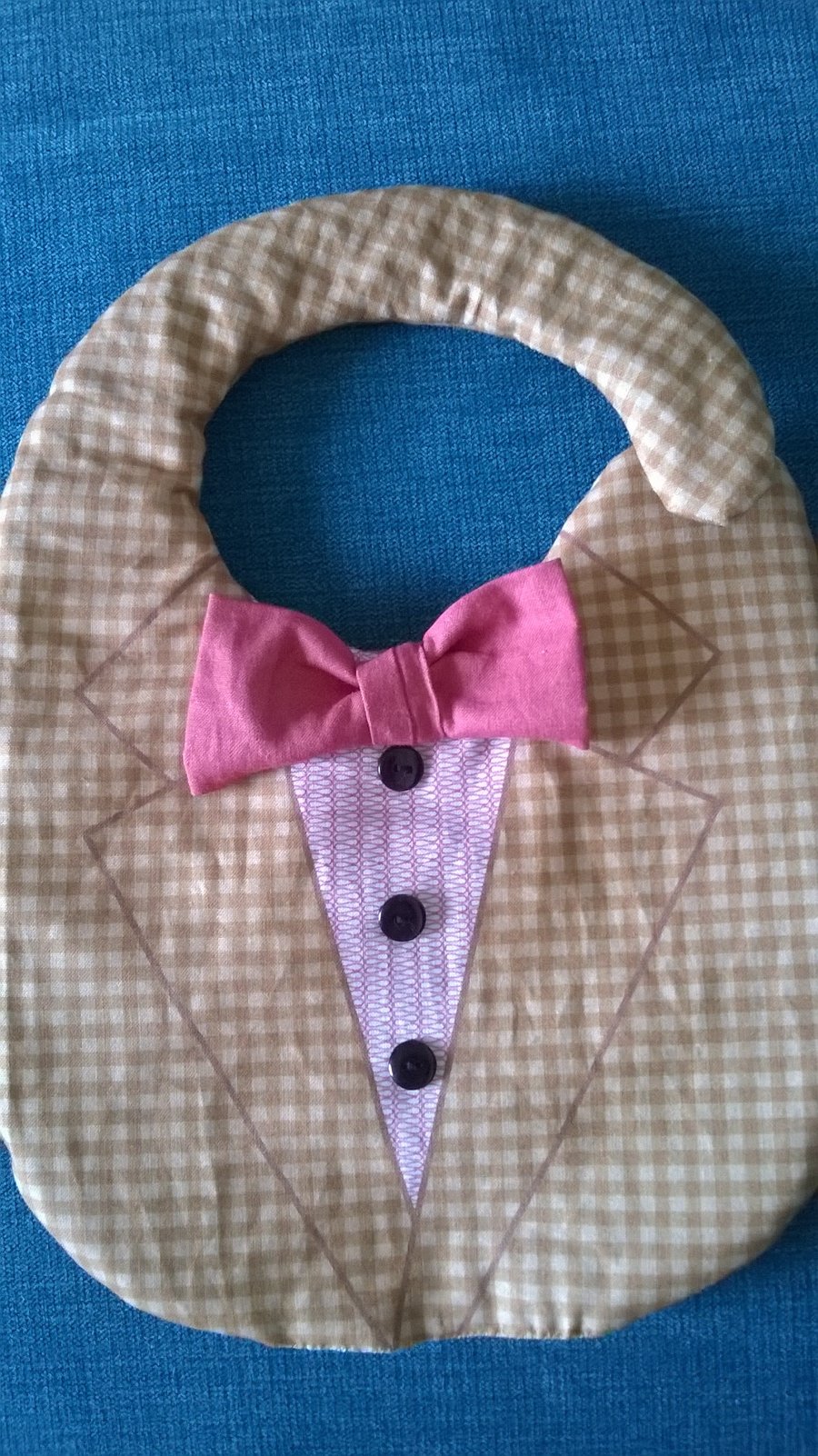 Doctor Who Baby Bib With Bow Tie