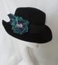 Large Tartan Ruffle Rosette Scottish Brooch Pin  - Image 5