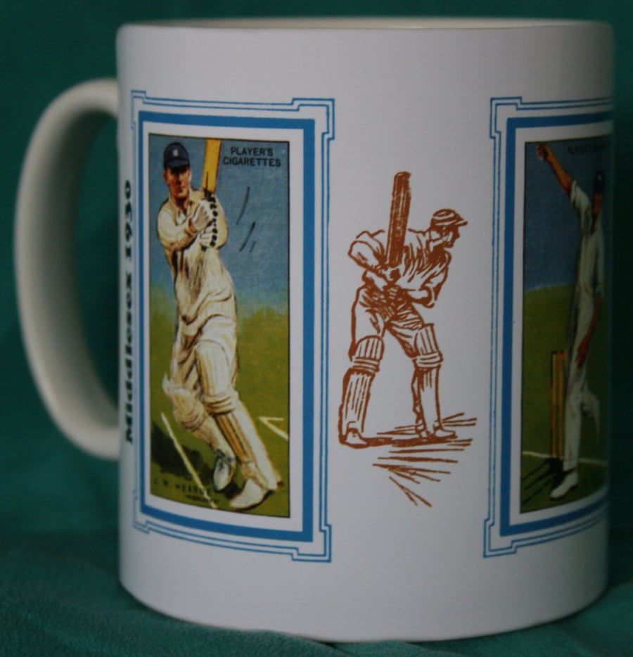Cricket mug Middlesex 1930 vintage design mug
