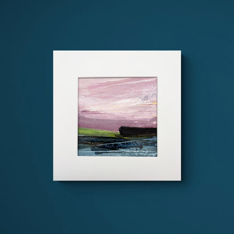 Perfectly Imperfect Original Seascape Painting - Sample 9a