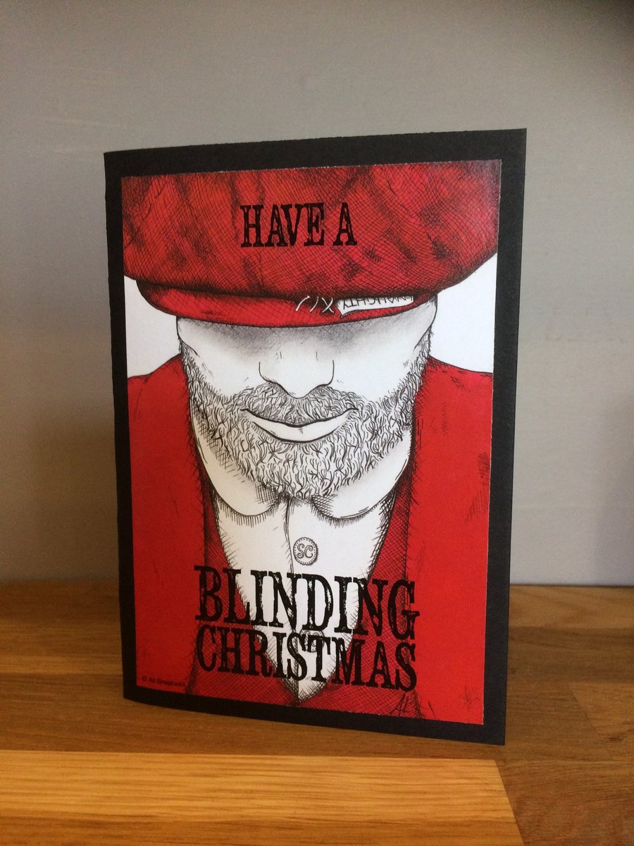 Peaky Blinders Christmas card