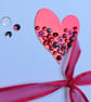 Embellished Heart Ruby Wedding Anniversary Card - 40th Anniversary - Image 6