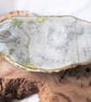 OYSTER SHELL TRINKET DISH ATLAS TRAVEL   - Image 1
