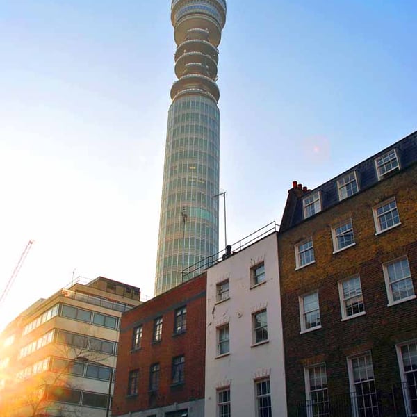BT Post Office Tower Fitzrovia London England Photograph Print