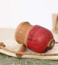 Wooden Spinning Top with String Whip & Peerie - Image 5