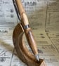 Olivewood & Chrome Ballpoint Pen