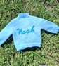 Super Soft Round-Neck Baby Cardigan with Bunny Buttons - Image 8