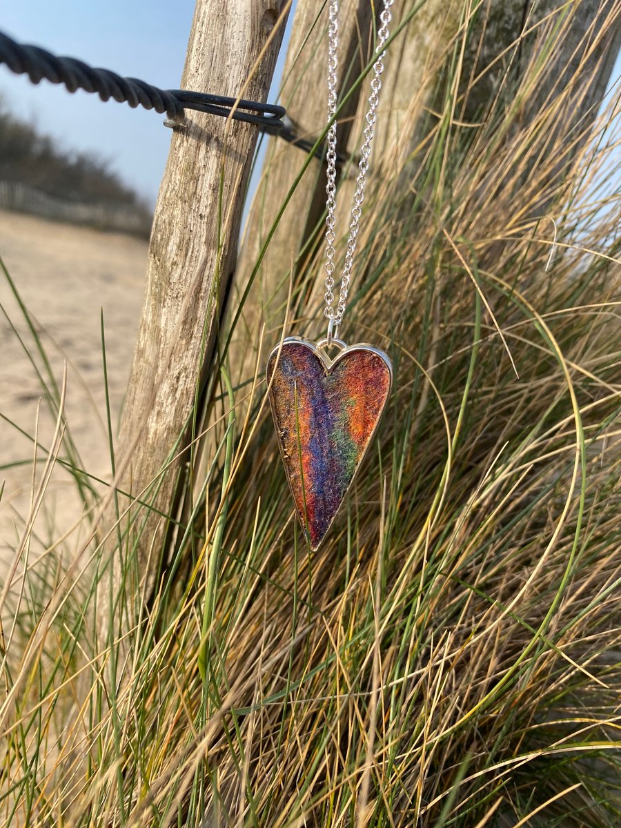 Felt Necklace. (294)