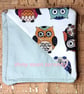 Multi Coloured Owl, Corner Bookmark - Image 1
