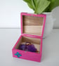 Pink Jewellery Box, Daisy Flowers Painting, Still Life Artwork, Mother Day - Image 6