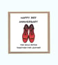 3rd wedding anniversary card for leather - Image 9