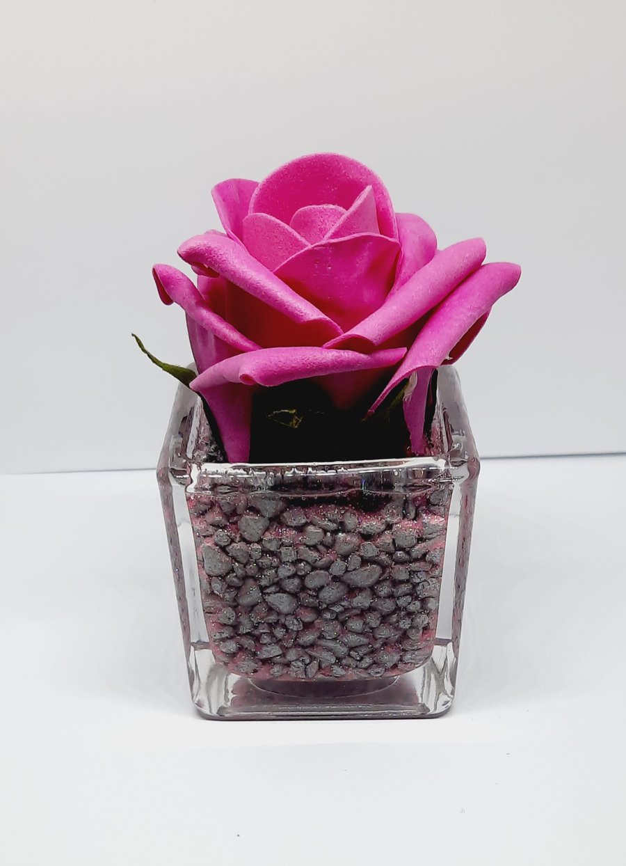 Rose cube arrangement 