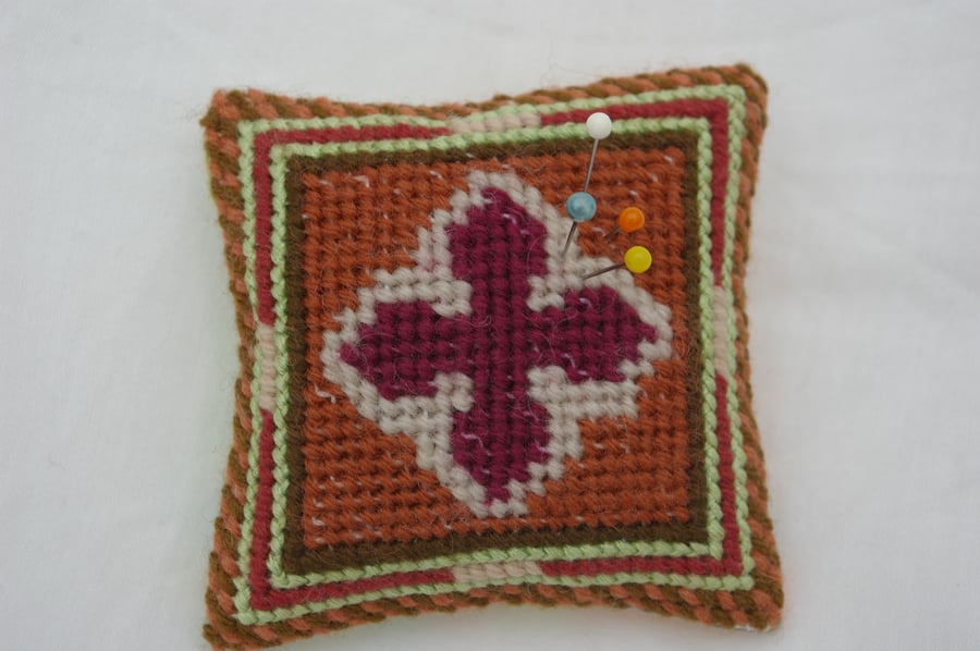 Pin Cushion Celtic Cross