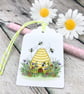 Beehive Gift Tags - set of 4 tags - Image 3