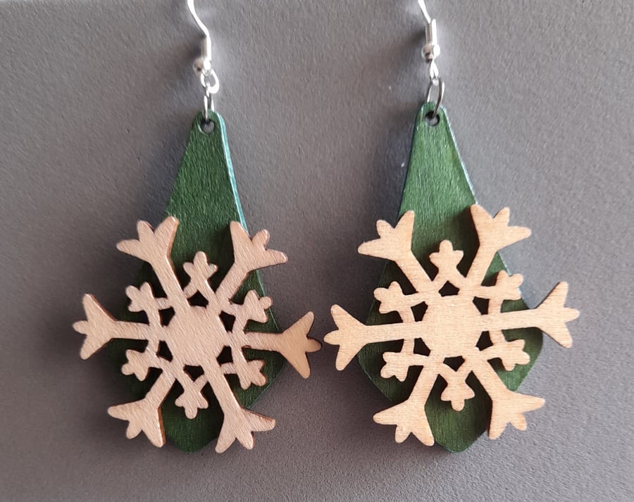 Christmas earrings