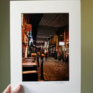 ASHTON LANE, GLASGOW signed mounted print