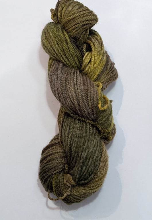 Hand Dyed Arran Recycled Yarn 100g