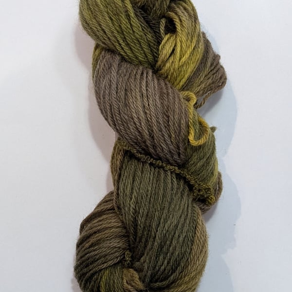 Hand Dyed Arran Recycled Yarn 100g