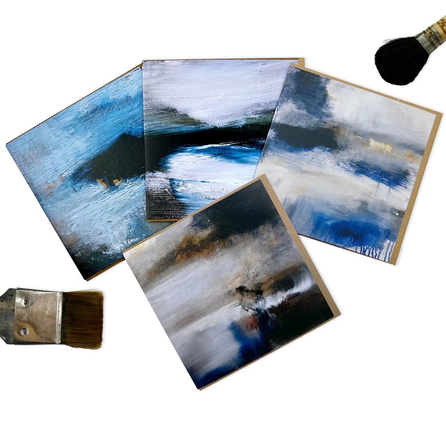 Tidal - blank greetings card collection