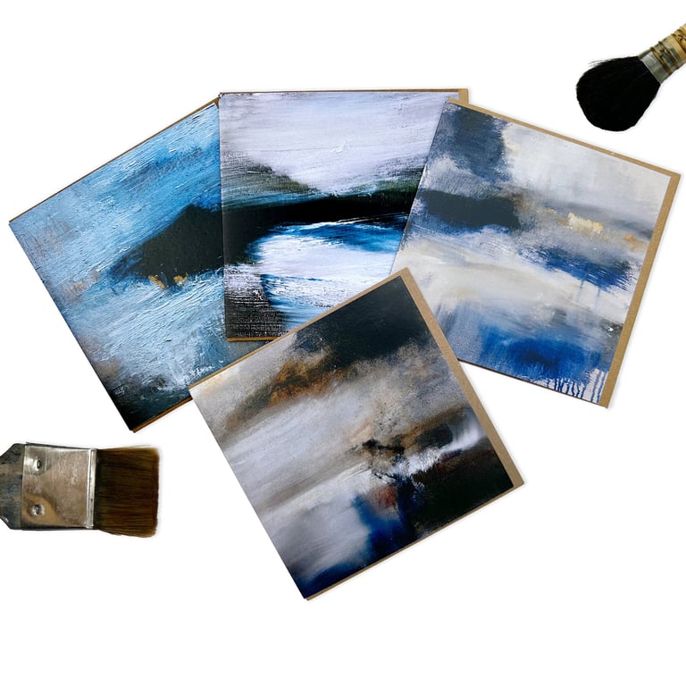 Tidal - blank greetings card collection