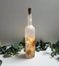 Decoupage Bottle Light Sunflowers, Home Decor - Image 2