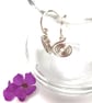 Sterling Silver Spiral Earrings - Image 4