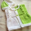 Knitting pattern for Elizabeth baby cardigan, waistcoat, vest, Patterns