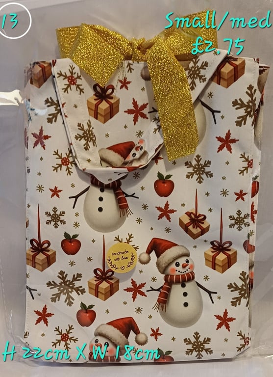 Christmas gift bag 