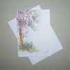 art blossom tree original painting spring ( ref FA 362 G1 )